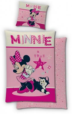 Disney Minnie Mouse Dekbedovertrek Flanel 140 x 200 cm