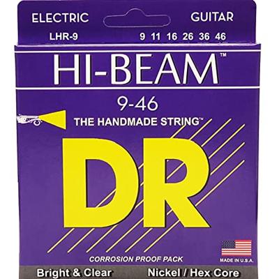 DR Strings LHR-9/46 Hi-Beam Light to Medium 9-46 elektrische gitaarsnaren