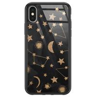 iPhone X/XS glazen hardcase - Counting the stars - thumbnail