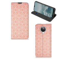Nokia G10 | G20 | Hoesje met Magneet | Pattern Orange - thumbnail