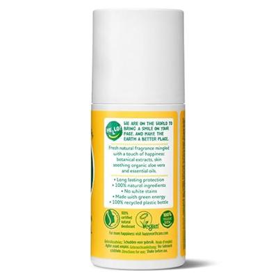 Happy Earth 100% Natural Deo Roll-On Jasmine Ho Wood