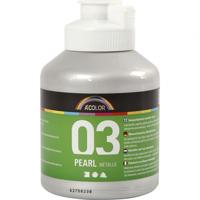 A-color Acrylverf metallic, metallic, zilver, 500 ml/ 1 fles - thumbnail