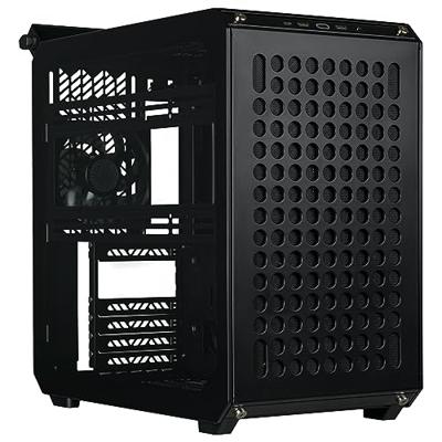 Cooler Master q500-kgnn-s00 qube 500 flatpack, atx, midi-tower, glass window, usb 3.2 type-c, black