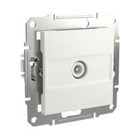 Schneider Electric EPH3270321D TV-doorvoercontactdoos Asfora Wit (RAL 9003) 1 stuk(s) - thumbnail