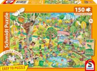 Puzzel - SCHMIDT SPIELE - De natuur is kinderspel - 150 stukjes - Vanaf 7 jaar - thumbnail