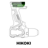 StealthMounts TM-MHH18-GRN-4 Gereedschaphouders voor Hikoki / Metabo / HPT / Hitachi 18V | Groen | 4 stuks - TM-MHH18-GRN-4 - thumbnail