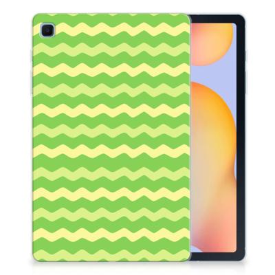 Samsung Galaxy Tab S6 Lite | S6 Lite (2022) Hippe Hoes Waves Green