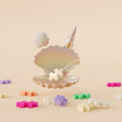 Plus Plus Tube pearl plus-plus: 100 stuks (4315)