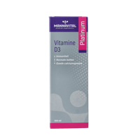MannaVital Vitamine D3 Platinum Druppels 100ml - thumbnail