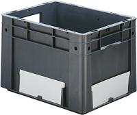 LA-KA-PE Etiket | wit voor transport-stapelkratten | B. 210 mm | 50 stuks - E74 E74 - thumbnail