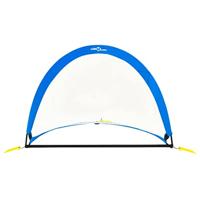 VidaXL 2 st kindervoetbaldoelen met opbergtas 119x82x84,5 cm - thumbnail
