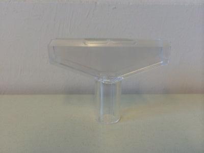 T-stuk 60 mm transp voor profiel-1