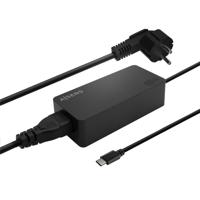 Oplader Aisens ASCH-1PD65D-BK 65 W Zwart (1 Stuks) - thumbnail