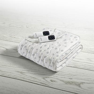 Elektrische Deken IMETEC 16631 Wit/Grijs Katoen