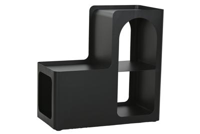 Bijzettafel Home ESPRIT Zwart Metaal 60 x 30 x 60 cm Bijzettafel Home ESPRIT Zwart Metaal 60 x 30 x 60 cm