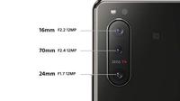 Sony Xperia 5 II 5G smartphone (15,5 cm (6,1 inch) 21:9 CinemaWide FHD+ HDR OLED-display, drievoudig camera-systeem, 3,5 mm audio-aansluiting, Android 12, SIM Free, 8 GB RAM, 128 GB geheugen) zwart - thumbnail