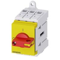 Lastscheidingsschakelaar Rood, Geel 3-polig 16 mm² 16 A 690 V/AC Siemens 3LD30300TK13 - thumbnail