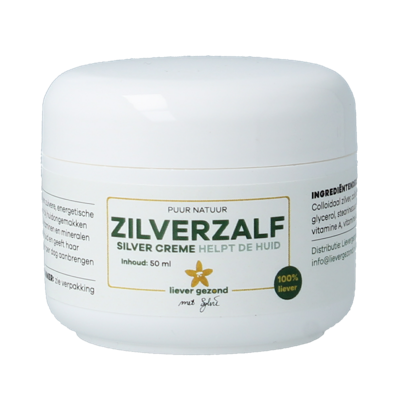 Liever Gezond Zilverzalf heelt alles 50 Milliliter Liever Gezond Zilverzalf heelt alles 50 Milliliter