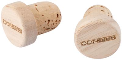 CONTEC stuurdop "classic.plug" ct bar plugs classic.plug brown