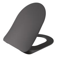 Toiletzitting Creavit Freedom | Sofclose met quick-release | Duroplast | Antraciet mat - thumbnail