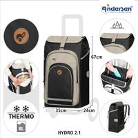 Andersen Royal Shopping trolley Hydro 2.1-Black - thumbnail