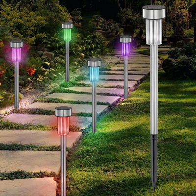 Outdoor Lights solar stekers 10 stuks LED Verschillende Lichtkleuren Outdoor Lights solar stekers 10 stuks LED Verschillende Lichtkleuren