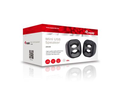 PC speakers Equip 245330 Zwart 3 W 6 W Bluetooth luidspreker