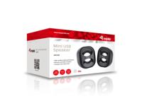 PC speakers Equip 245330 Zwart 3 W 6 W Bluetooth luidspreker - thumbnail