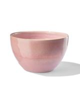 HEMA Schaal Ø14cm Porto Reactief Glazuur Roze (roze) - thumbnail