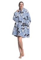 Draagbare deken met capuchon & mouwen - hond - thumbnail