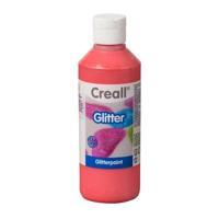 Creall glitterverf rood, 250ml - thumbnail
