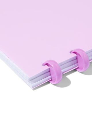 HEMA Ringschrift A5 commerciaal geruit 4x8 lila