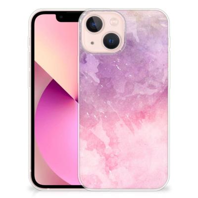 Smartphone hoesje iPhone 13 mini Pink Purple Paint