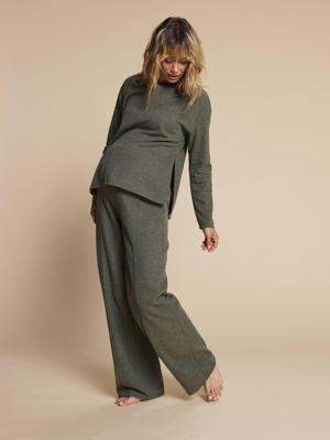 2-delige set voor tijdens en na de zwangerschap ENVIE DE FRAISE groen