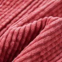 Kindertuinjurk 128 ribfluweel roze - thumbnail