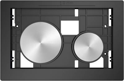 TECE Loop Modular bedieningspaneel geborsteld rvs excl. front voor TECE Profil TECE Loop Modular bedieningspaneel geborsteld rvs excl. front voor TECE Profil