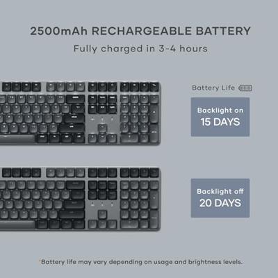 Satechi SM3 Slim backlit mechanical keyboard - Dark