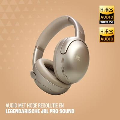 JBL Tour One M3 draadloze over-ear Bluetooth-koptelefoon met True Adaptive Noise-Cancelling, 70 uur afspeeltijd, comfortabele pasvorm, JBL Spatial 360 Sound met head tracking, USB-C compatibel, blauw