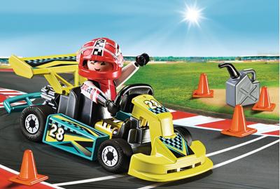 PLAYMOBIL 9322 - Action - Karting Pilot Case - Nieuw in 2019 - thumbnail