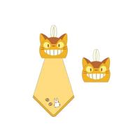 My Neighbor Totoro Pop-Up Mini Towel Catbus 25 x 25 cm - thumbnail