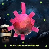 Dog Comets Hondenbal Hypernova, roze - thumbnail