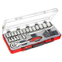 Connex Dopsleutelset profi 12 22 delig - thumbnail