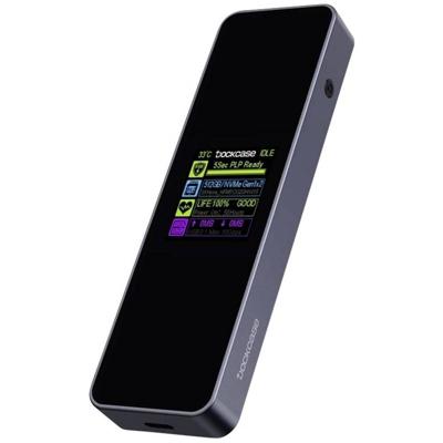 Dockcase 5s PLP Smart M.2 SSD-behuizing USB-C 3.2 Gen 2 10 GBit/s M.2 PCIe NVMe 2230, 2242, 2260, 2280 DSWC1P-5 Dockcase 5s PLP Smart M.2 SSD-behuizing USB-C 3.2 Gen 2 10 GBit/s M.2 PCIe NVMe 2230, 2242, 2260, 2280 DSWC1P-5
