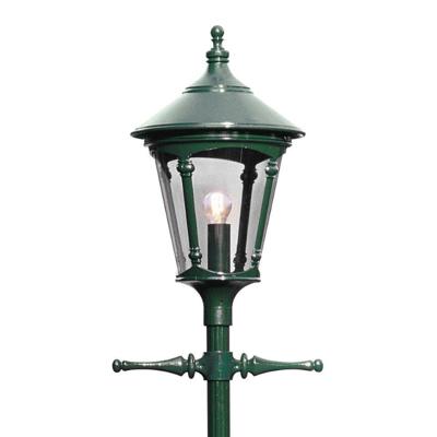 Buitenlamp Virgo 1-lichts groen 62cm inclusief laddersteun 570-600