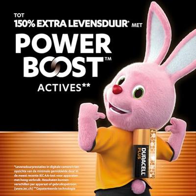 Duracell Plus Power Boost AA batterij (penlite) 1.5 V 20 stuk(s) Duracell Plus Power Boost AA batterij (penlite) 1.5 V 20 stuk(s)