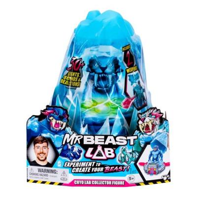 Cryo Lab - MOOSE TOYS - Mr. Beast Lab - 18 cm, 30 lichten en geluiden, 2 verzamelbare beesten