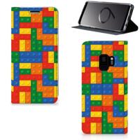 Samsung Galaxy S9 | Hoesje met Magneet | Blokken - thumbnail
