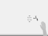 Cornat Wasmachinekraan Keramis. 90? 1/2 Ch - TEC304005 - thumbnail