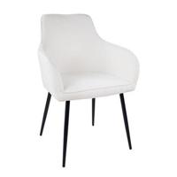 Kick eetkamerstoel Maud - Wit - thumbnail