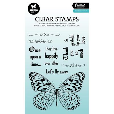 Studio Light • essentials clear stamp pop-up